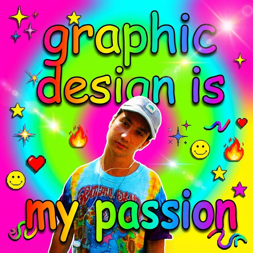 Graphic design is my passion example 2